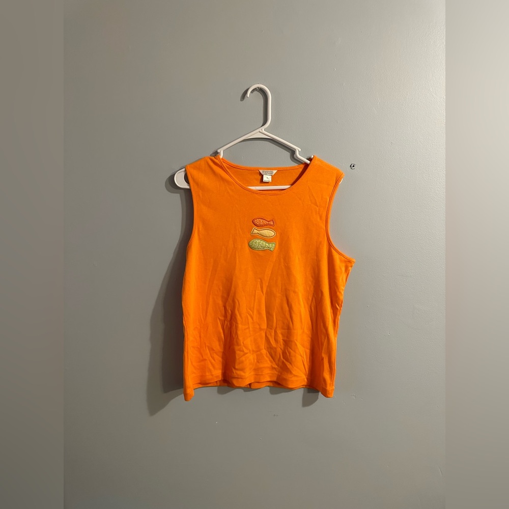 Christopher and Banks Fish Tank Top Women’s Size XL